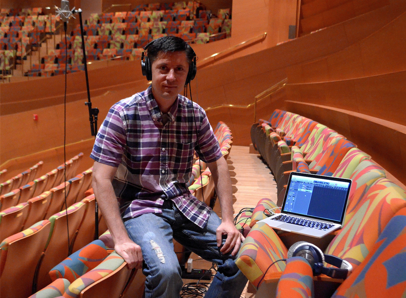 Recording at Walt Disney Concert Hall </strong>